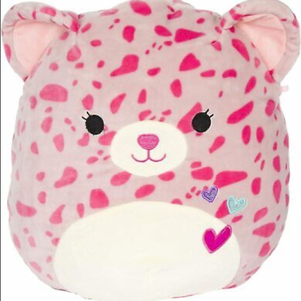 Leopard Squishmallow Valentines